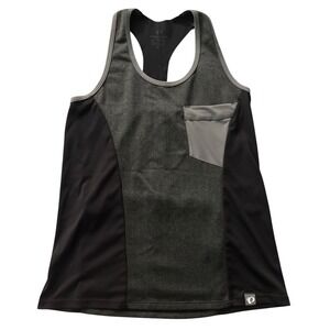 Pearl Izumi Select Top Womens Medium Triathlon Tri Tank‎ Black Grey Cycling Bike